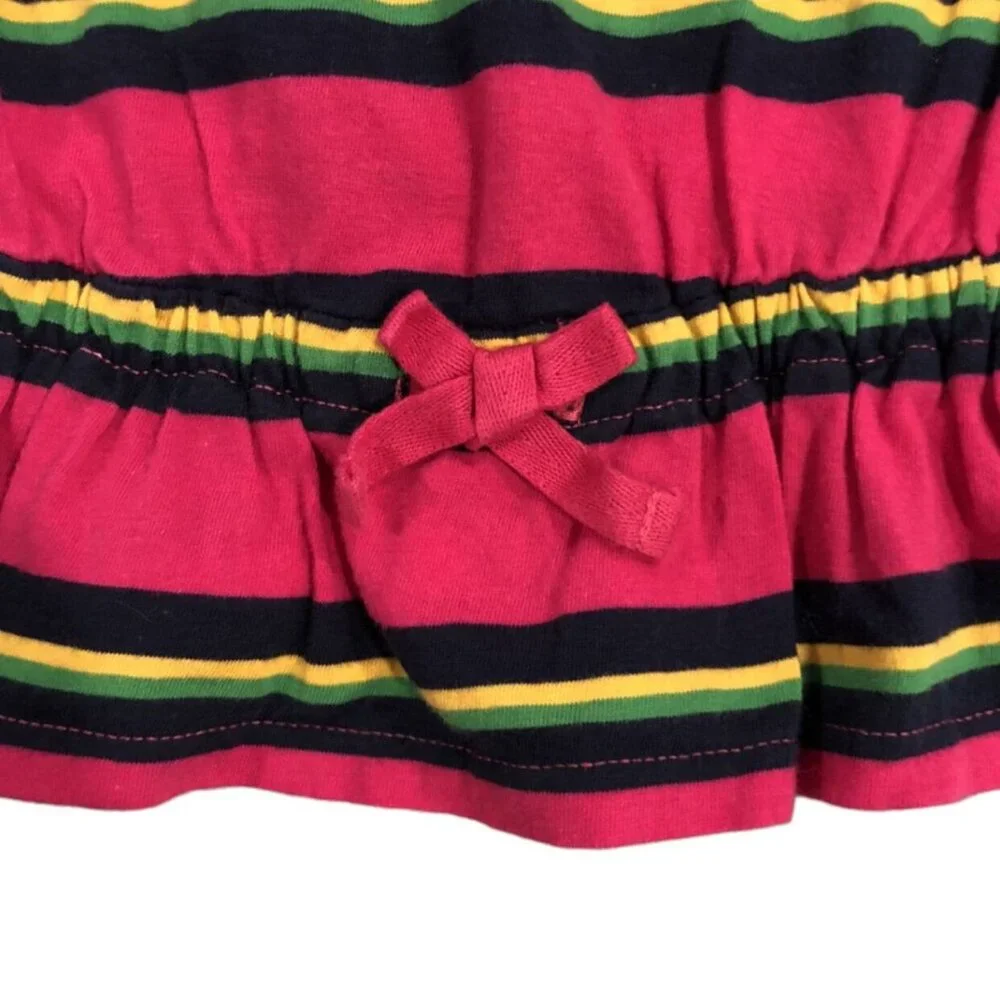 Ralph Lauren 9m Colorful Striped Peplum Top